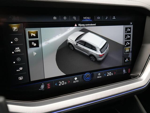 Volkswagen TOUAREG 3.0 TSi eHybrid 340 pk Tiptronic 4MOTION Elegance | Panoramadak | Luchtvering | 360 camera | IQ Light | Standkachel | 21 inch