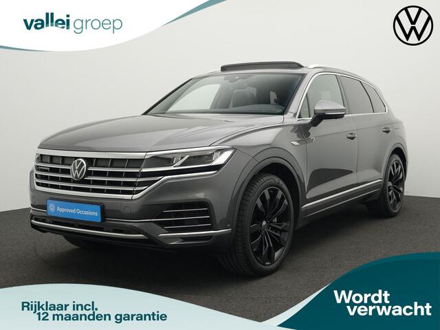 Volkswagen TOUAREG Elegance 3.0 TSi 381 pk tiptronic eHybrid 4MOTION | Panoramadak | Puglia leder | Geheugenstoelen | Rondomzicht camera | Stoelventilatie