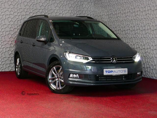 Volkswagen TOURAN 1.5 TSI 150PK 7P CARPLAY NAVI CAMERA LED ELEK.KLEP VIR.COCKPIT DODE.HOEK DET. STOELVERW KEYLESS 7P 7PERS 11/2024 "Volkswagen rijden begint bij Topautos.nl - 75 topmodellen direct op voorraad!"