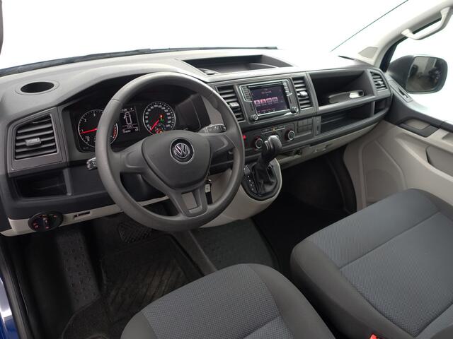 Volkswagen TRANSPORTER 2.0 TDI 180pk L2 R Line Aut- Dubbele Cabine, 6 Pers, Park Assist, Navi, Cruise, Clima, Sidebars
