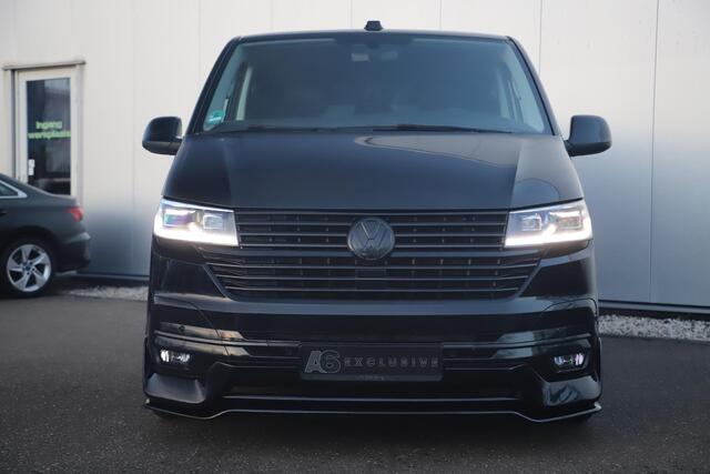 Volkswagen TRANSPORTER 2.0 TDI L2H1 DC Bulli 199PK DSG Automaat Black Edition Trekhaak Virtual Cockpit 20 Inch LMV Full LED Navigatie Camera Adaptive Cruise Carplay Android Parkeersensors