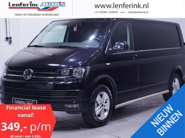 Volkswagen TRANSPORTER 2.0 TDI 204 pk DSG Aut. L2 Navi, Trekhaak 17" LMV, PDC V+A, Laadruimte Pakket, Cruise Control, 3-Zits