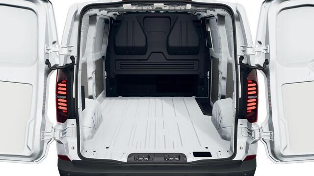 Volkswagen TRANSPORTER Bedrijfswagens Life 2.0 TDI EU6 81 kW 110 pk 6 versn. hand | BPM vrij | Achterdeuren zonder ruit | Zitpakket 3 voor Life & Style - armleuningen, bijrijdersbank met doorlaadfunctie en klaptafel | Multifunctioneel kunstlederen stuurwiel |