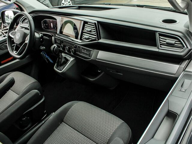 Volkswagen TRANSPORTER 2.0 TDI 150PK DSG Dubbele Cabine Bulli | BPM VRIJ! | 2X SCHUIFDEUR MET SLUITHULP | STOELVERWARMING | ACTIVE INFO | ADAPTIVE CRUISE |