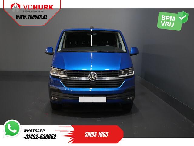 Volkswagen TRANSPORTER T6.1 2.0 TDI 150 pk L2 DSG Aut. Highline/ 2.5t Trekhaak/ Standkachel/ Stoelverw./ Adapt.Cruise/ LED/ Carplay/ Navi/ Camera/ PDC/ Airco
