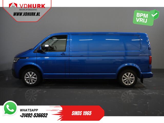 Volkswagen TRANSPORTER T6.1 2.0 TDI 150 pk L2 DSG Aut. Highline/ 2.5t Trekhaak/ Standkachel/ Stoelverw./ Adapt.Cruise/ LED/ Carplay/ Navi/ Camera/ PDC/ Airco