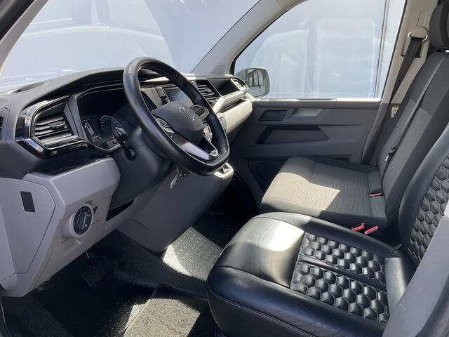 Volkswagen TRANSPORTER 6-Pers 2.0 TDI L2H1 DC 28 Highline Leer Cam Trekhaak Lang Multivan Caravelle Bulli 6 Persoons