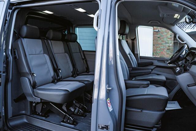 Volkswagen TRANSPORTER T6.1 2.0 TDI 150 PK DSG CARAVELLE L2H1 DUB/CAB A-Deuren ACC | LED | Digital Cockpit | Leder | Apple Carplay/Android Auto