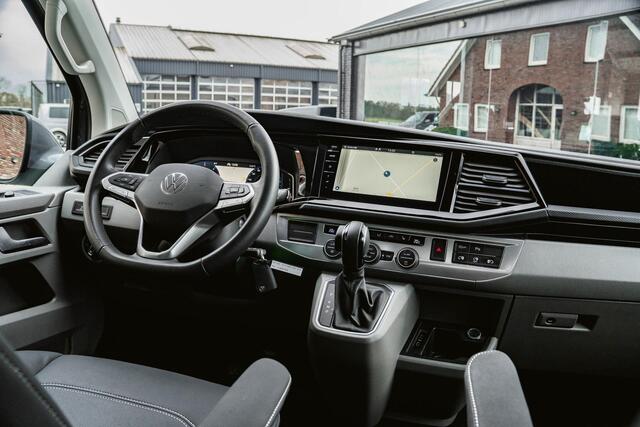 Volkswagen TRANSPORTER T6.1 2.0 TDI 204 PK DSG CARAVELLE L2H1 A-KLEP DUB/DUB ACC | LED | Leder | Privacy glass | 2x schuifdeuren