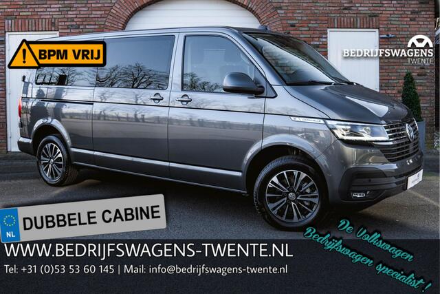 Volkswagen TRANSPORTER T6.1 CARAVELLE 2.0 TDI 150 PK DSG L2H1 DUB/CAB A-Deuren ACC | LED | Digital Cockpit | Virtual Cockpit |