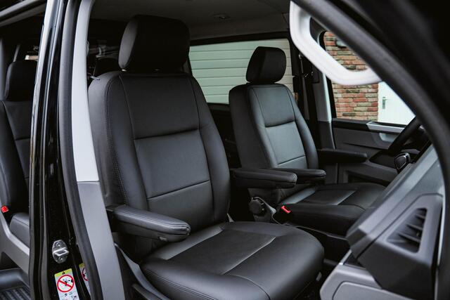 Volkswagen TRANSPORTER T6.1 2.0 TDI 204PK DSG L2H1 HIGHLINE DUB/CAB Standkachel | Leder | LED | Trekhaak | Full Option |