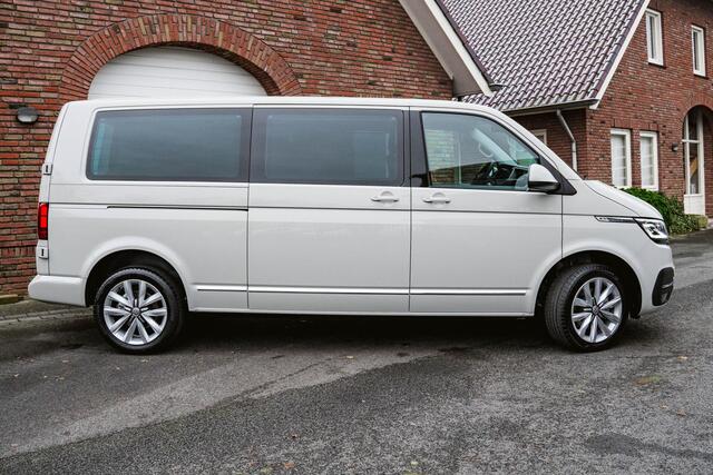 Volkswagen TRANSPORTER T6.1 2.0 TDI 150 PK DSG CARAVELLE L2H1 DUB/CAB A-Deuren ACC | LED | Digital Cockpit | Leder | Apple Carplay/Android Auto