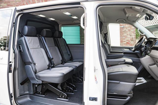 Volkswagen TRANSPORTER T6.1 2.0 TDI 204 PK DSG CARAVELLE L2H1 A-KLEP DUB/DUB ACC | LED | Leder | Virtual Cockpit | Privacy glass |