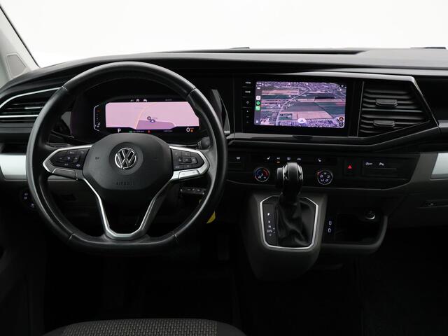 Volkswagen TRANSPORTER BULLI 2.0 TDI 150 PK DSG L2H1 DUBBEL CABINE Volkswagen Transporter BULLI 2.0 TDI 150 PK DSG L2H1 DUBBEL CAB. + 2 SCHUIFDEUREN | VIRTUAL COCKPIT | ADAPTIVE CRUISE | STOELVERW.