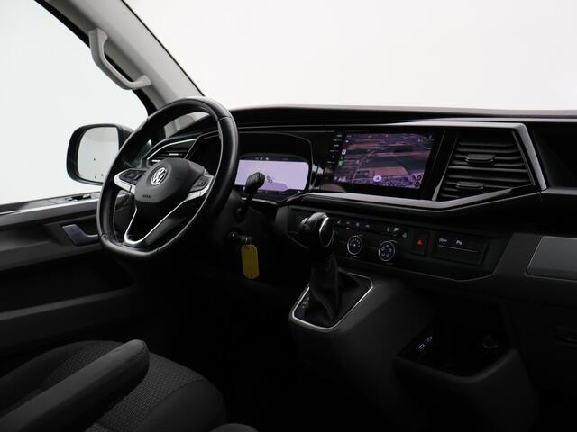 Volkswagen TRANSPORTER BULLI 2.0 TDI 150 PK DSG L2H1 DUBBEL CABINE Volkswagen Transporter BULLI 2.0 TDI 150 PK DSG L2H1 DUBBEL CAB. + 2 SCHUIFDEUREN | VIRTUAL COCKPIT | ADAPTIVE CRUISE | STOELVERW.