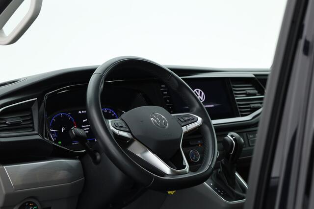 Volkswagen TRANSPORTER 2.0 TDI-150pk Automaat | Dubb.Cab. | BULLI | Leder | 20" LM velgen | Camera | Trekhaak | Verlaagd