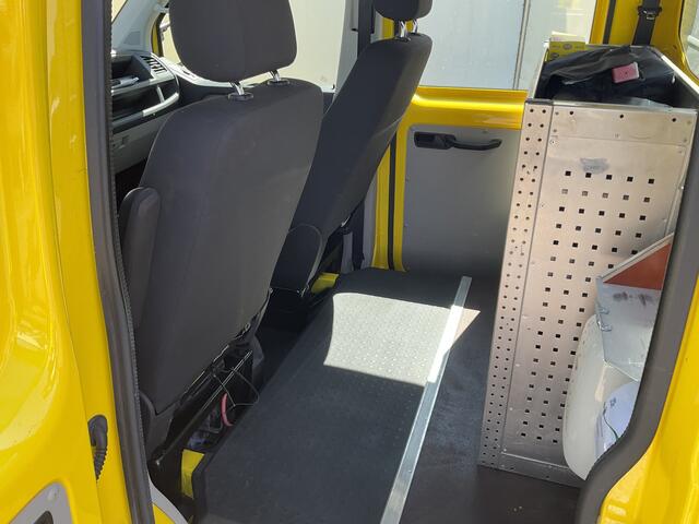 Volkswagen TRANSPORTER 2.0 TDI HIAB kraan Kastinrichting Trekhaak Laadkraan Airco Cruise Comfortline DC L2H1 Lang