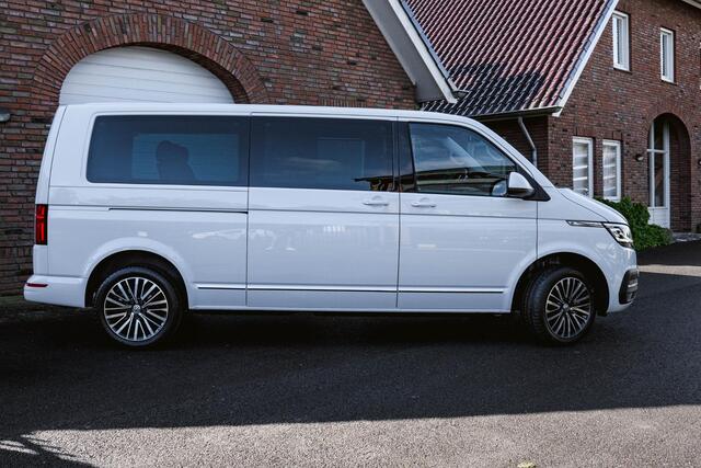 Volkswagen TRANSPORTER T6.1 2.0 TDI 204 PK DSG CARAVELLE L2H1 A-KLEP ACC | LED | Leder | Virtual Cockpit | Privacy glass |
