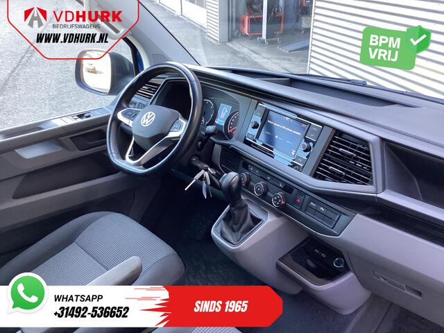 Volkswagen TRANSPORTER 2.0 TDI 150 pk DSG Aut. BPM VRIJ! LED/ Adapt.Cruise/ 2.5t Trekverm./ Standkachel/ Stoelverw./ CarPlay/ Camera/ Trekhaak