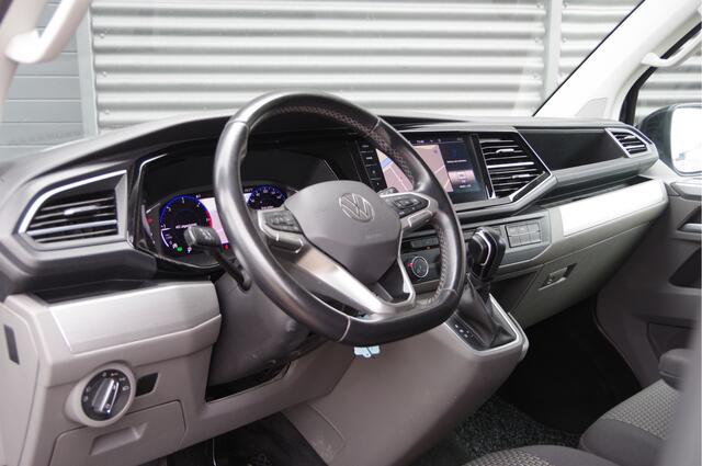 Volkswagen TRANSPORTER 2.0 TDI L2 BULLI, 3-ZITS, 150PK AUT. LED, ADAPT. CRUISE, TREKHAAK, APPLE CARPLAY, NAVI, AIRCO, PARKEERSENSOREN, NL AUTO, NAP