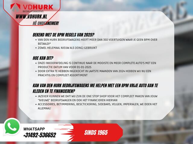 Volkswagen TRANSPORTER 2.0 TDI 150 pk DSG Aut. L2 DC Dubbel Cabine MIXTO/ LED/ Adapt.Cruise/ Standkachel/ Stoelverw./ Carplay/ Camera/ PDC/ LMV/ Trekhaak/ Airco