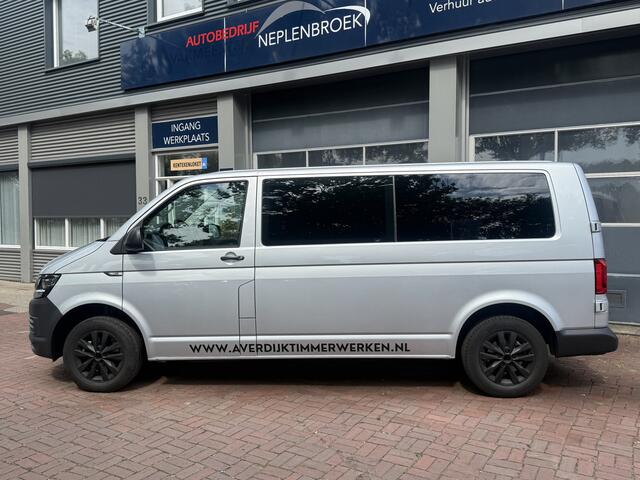 Volkswagen TRANSPORTER 2.0 TDI L2H1 DC Comfortline Plus Bj 2019 km 105.000 140pk BPM VRIJ Dealer onderhouden