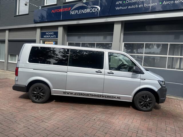 Volkswagen TRANSPORTER 2.0 TDI L2H1 DC Comfortline Plus Bj 2019 km 105.000 140pk BPM VRIJ Dealer onderhouden