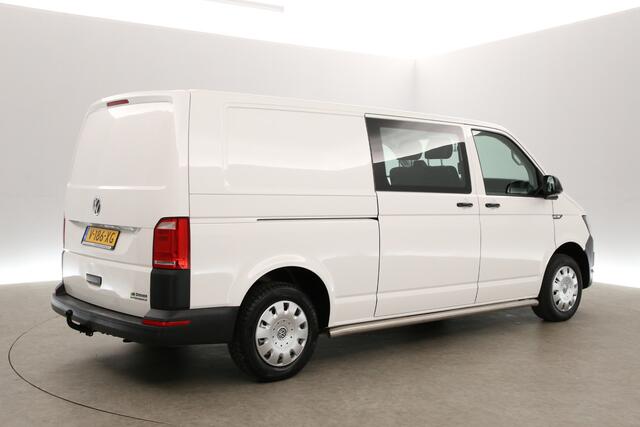 Volkswagen TRANSPORTER 2.0 TDI L2H1 | Dubbele Cabine | 6 Persoons | 140PK Airco Trekhaak Bluetooth Elektrpakket Schuifdeur Lat om Lat