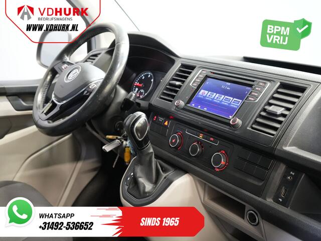 Volkswagen TRANSPORTER 2.0 TDI 140 pk DSG Aut. L2 Highline BPM VRIJ! LED/ 2x schuifdeur/ Stoelverw./ Standkachel/ Riem V.V/ Sidebars/ 18''LMV/ Camera/ Cruise/ Trekhaak/ Airco