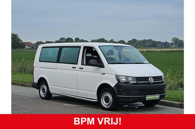 Volkswagen TRANSPORTER Kombi 2.0 TDI L2H1 Combi Personenbus BPM Vrij 9 persoons Airco Euro6 84 PK!