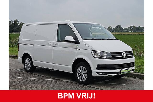 Volkswagen TRANSPORTER 2.0 TDI L1H1 102Pk Lm-Velgen NAP Airco Euro6 1e Eigenaar Voorruitverwarming Bumpers-Kleur!