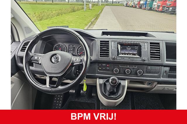 Volkswagen TRANSPORTER 2.0 TDI L1H1 102Pk Lm-Velgen NAP Airco Euro6 1e Eigenaar Voorruitverwarming Bumpers-Kleur!