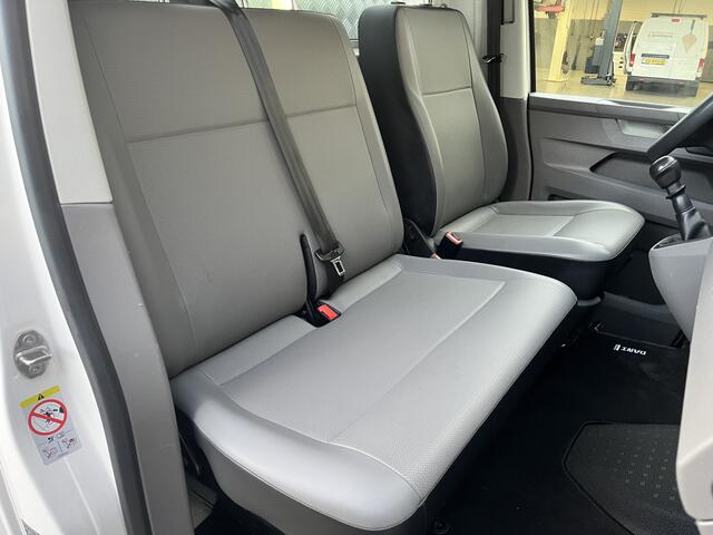 Volkswagen TRANSPORTER 2.0 TDI 150pk Pick up Kipper Airco Cruise controle 1e eigenaar Telefoonverbinding Dealer onderhouden Gereedschapskist 3-Persoons Kieper P-up Doka Pritsche Euro 6