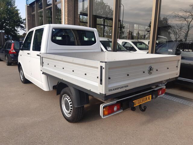 Volkswagen TRANSPORTER 2.0 TDI 150 Pk L2 Dubbel Cabine 6-Persoon Airco Cruise control Trekhaak 2500 Kg