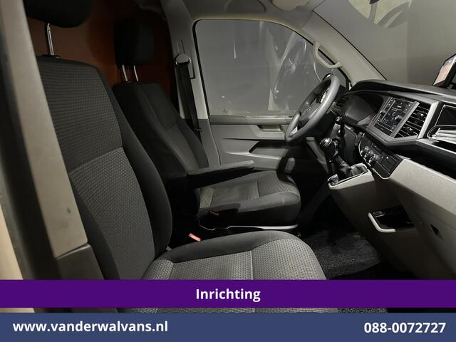 Volkswagen TRANSPORTER 2.0 TDI 150pk L2H1 Inrichting Euro6 Airco | Omvormer | Camera | 2500kg Trekhaak | Apple Carplay Android Auto, Cruisecontrol, Parkeersensoren