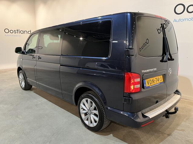 Volkswagen TRANSPORTER 2.0 TDI L2H1 DC Dubbel Cabine 204 PK Automaat / Schuifdeur L + R / Airco / Cruise Control / CarPlay / Trekhaak / Camera / Leder / Navigatie