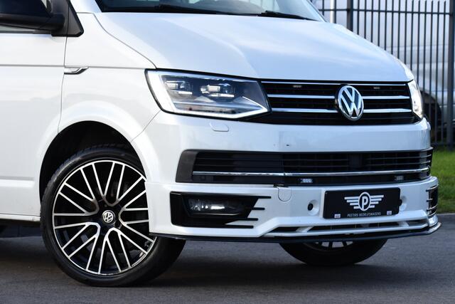Volkswagen TRANSPORTER 2.0 TDI L2H1 DC Bulli Adaptieve Cruise, Carplay, EURO 6, Sensoren, Leder, LED, Automaat, Multimedia, Trekhaak, 2 x Schuifdeur, Uniek!