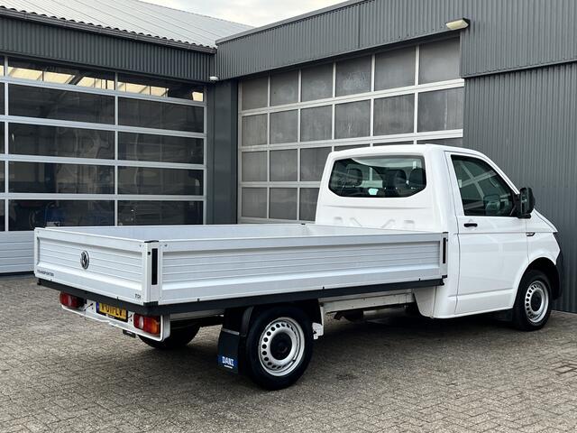 Volkswagen TRANSPORTER 2.0 TDI L2 Pick up open laadbak Airco Bluetooth 1e eigenaar Dealer onderhouden Euro 6 P-up Bakwagen Doka Pritsche