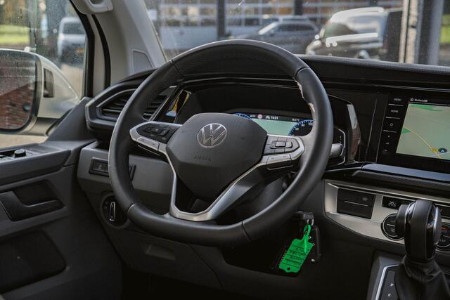 Volkswagen TRANSPORTER 2.0 TDI 204 pk L2H1 Highline 2x Elek. Schuifdeur Leder Duo, Parkeerhulp, LED, Navi, Elek. Achterklep, 5-Zits