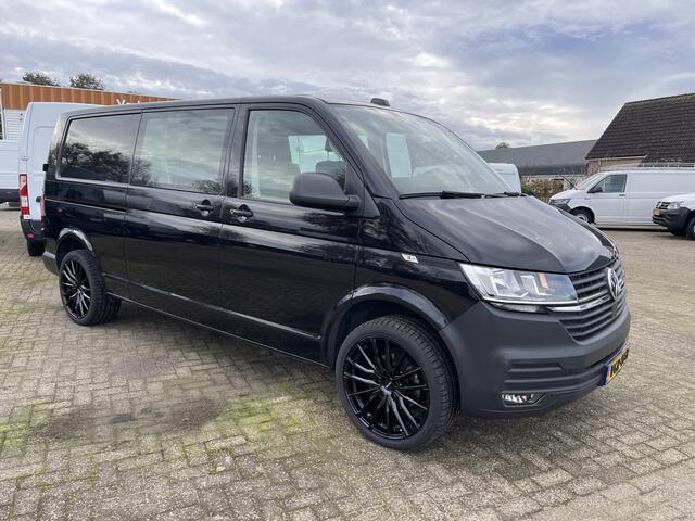 Volkswagen TRANSPORTER 2.0 TDI 150pk L2H1 30 DC 5 persoons Comfortline / vaste prijs rijklaar ¤ 27.950 ex btw / / lease vanaf ¤ / zwart metallic / nieuwe 20 inch velgen + banden / euro 6