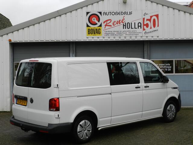 Volkswagen TRANSPORTER 2.0 TDI L2H1 30 DC 6Pers Apple & Android Trekhaak