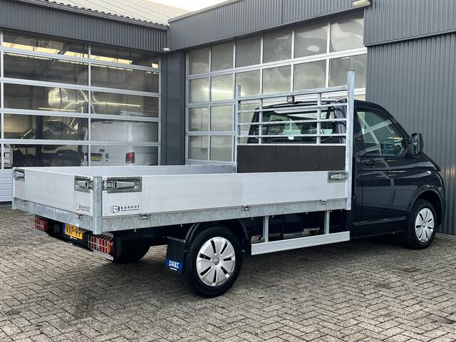 Volkswagen TRANSPORTER 2.0 TDI L2 Pick up open laadbak Pick-up met Airco Telefoonverbinding 3-Persoons 1e eigenaar Dealer onderhouden P-up Bakwagen Doka Pritsche Euro 6