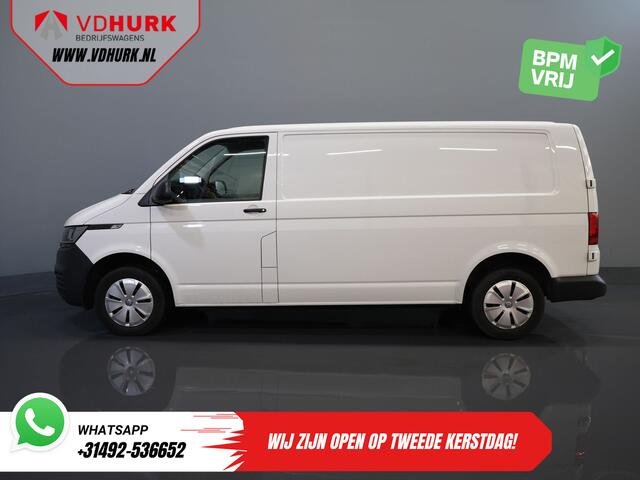 Volkswagen TRANSPORTER 2.0 TDI 150 pk DSG Aut. L2 BPM VRIJ! Adapt.Cruise/ Standkachel/ Stoelverw./ Carplay/ Camera/ PDC/ Trekhaak/ Airco