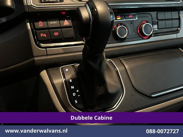 Volkswagen TRANSPORTER 2.0 TDI 150pk Automaat L2H1 Dubbele Cabine Euro6 Airco | 5-Zits | Navigatie | LM Velgen Apple Carplay, Android Auto, Cruisecontrol, Parkeersensoren, Verwarmde voorruit, Achterklep