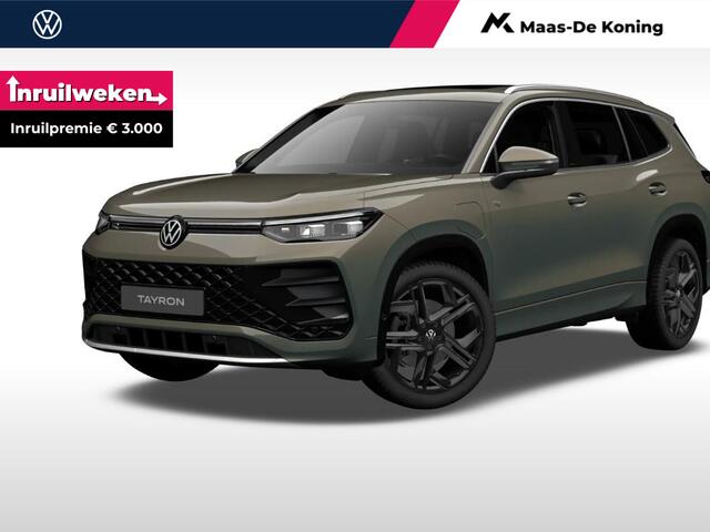 Volkswagen Tayron R-Line-Edition 1.5 eHybrid 204 pk 6 versn. DSG · Black Style Pakket · Trekhaak incl. aanhangermanoeuvreerhulp 'Trailer Assist' · Winter Pakket ·