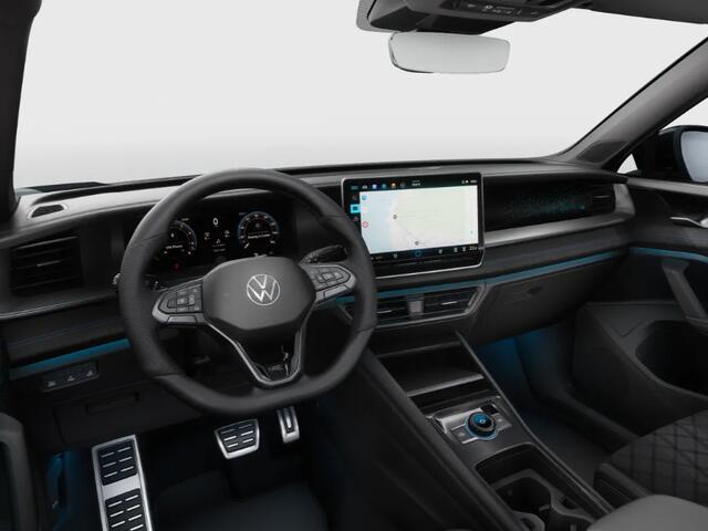 Volkswagen Tayron R-Line Edition 1.5 eHybrid 204 PK 6 versn. DSG · Black Style Pakket · Comfort Pakket · Trekhaak inklapbaar, met elektrische ontgrendeling, incl. aanhangermanoeuvreerhulp Trailer Assist ·