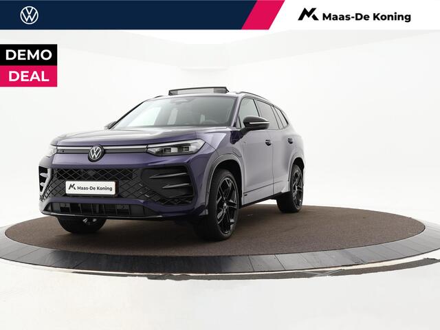 Volkswagen Tayron R-line Edition 1.5 eHybrid 272 pk 6 versn. DSG · Assistance Pakket Plus · Black Style Pakket · Design Pakket · Trekhaak inklapbaar, met elektrische ontgrendeling, incl. aanhangermanoeuvreerhulp Trailer Assist · Beschikbaar per Januari !