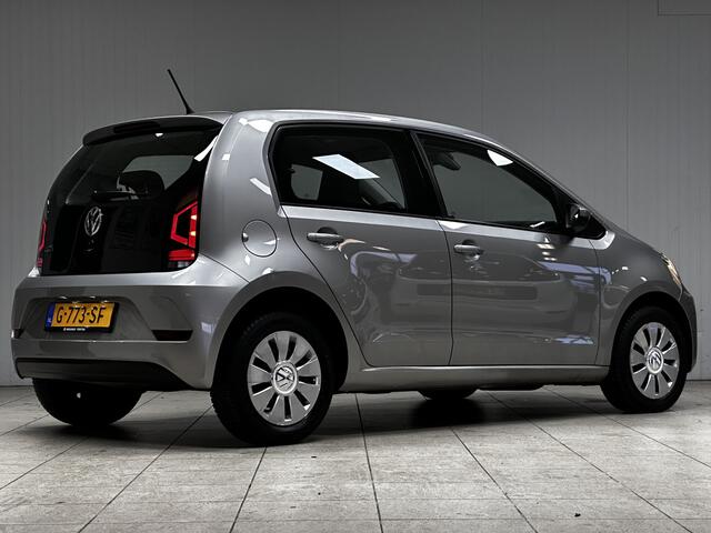 Volkswagen UP! 1.0 BMT move up!/ DAB+/ Airco/ Maps + More/ Elek. pakket/ Isofix/ Bluetooth/ AUX & USB/ LED Dagrijverl./ Getint glas/ Metallic lak.