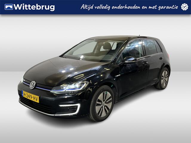 Volkswagen e-Golf E-DITION / AUTOMAAT / KEYLESS / CLIMA / PARK. SENSOREN/ ADAPT. CRUISE/ LED/ NAVI/ APP-CONNECT/ 16"LMV