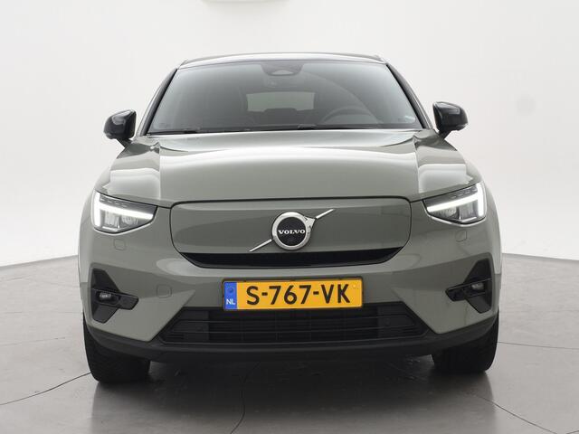 Volvo C40 RECHARGE TWIN ULTIMATE 78 kWh 408 PK SAGE GREEN + ELEK. TREKHAAK | 20 INCH | PANORAMA | PILOT ASSIST | ACC | HK